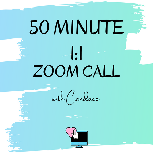 50 Minute Zoom Coaching with Candace
