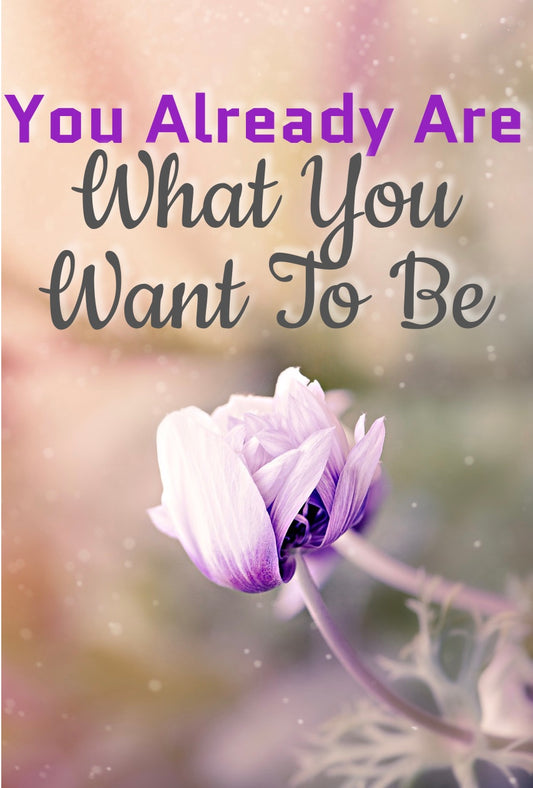 You Already Are What You Want To Be