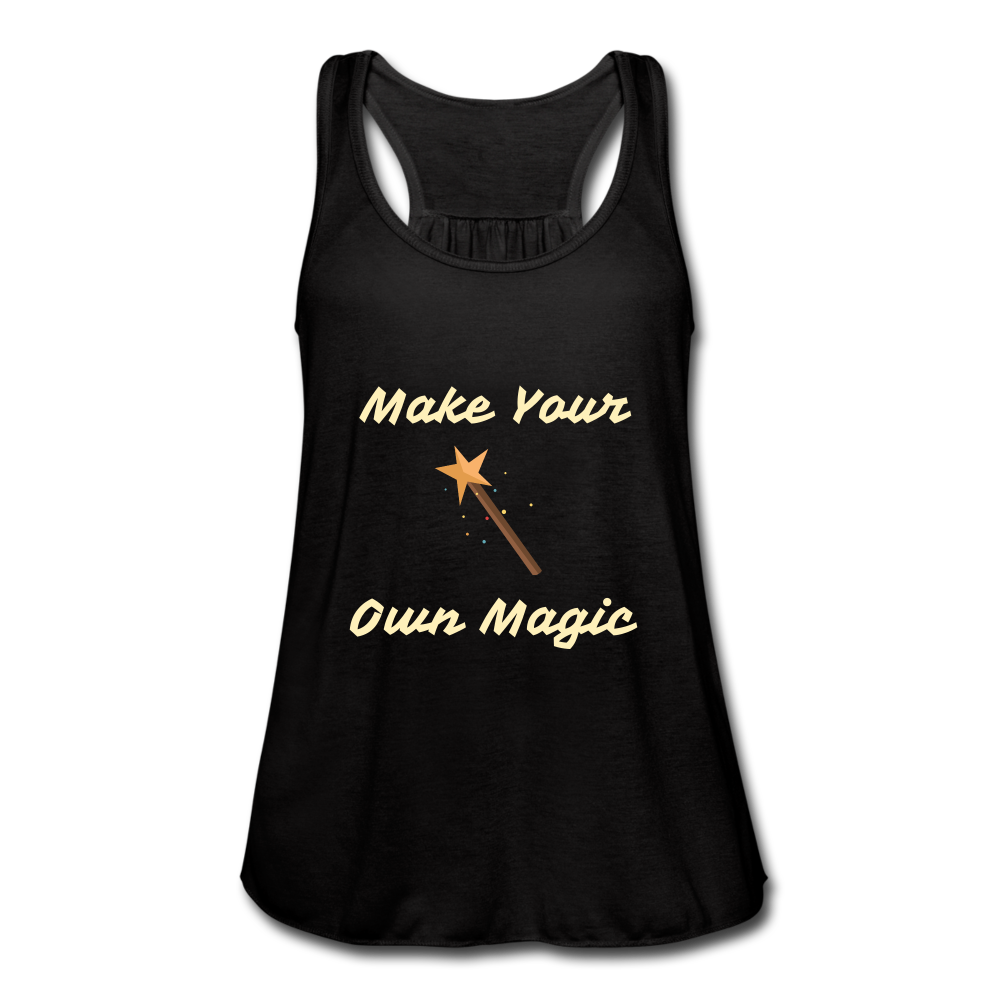 Make Your Own Magic tank top - black