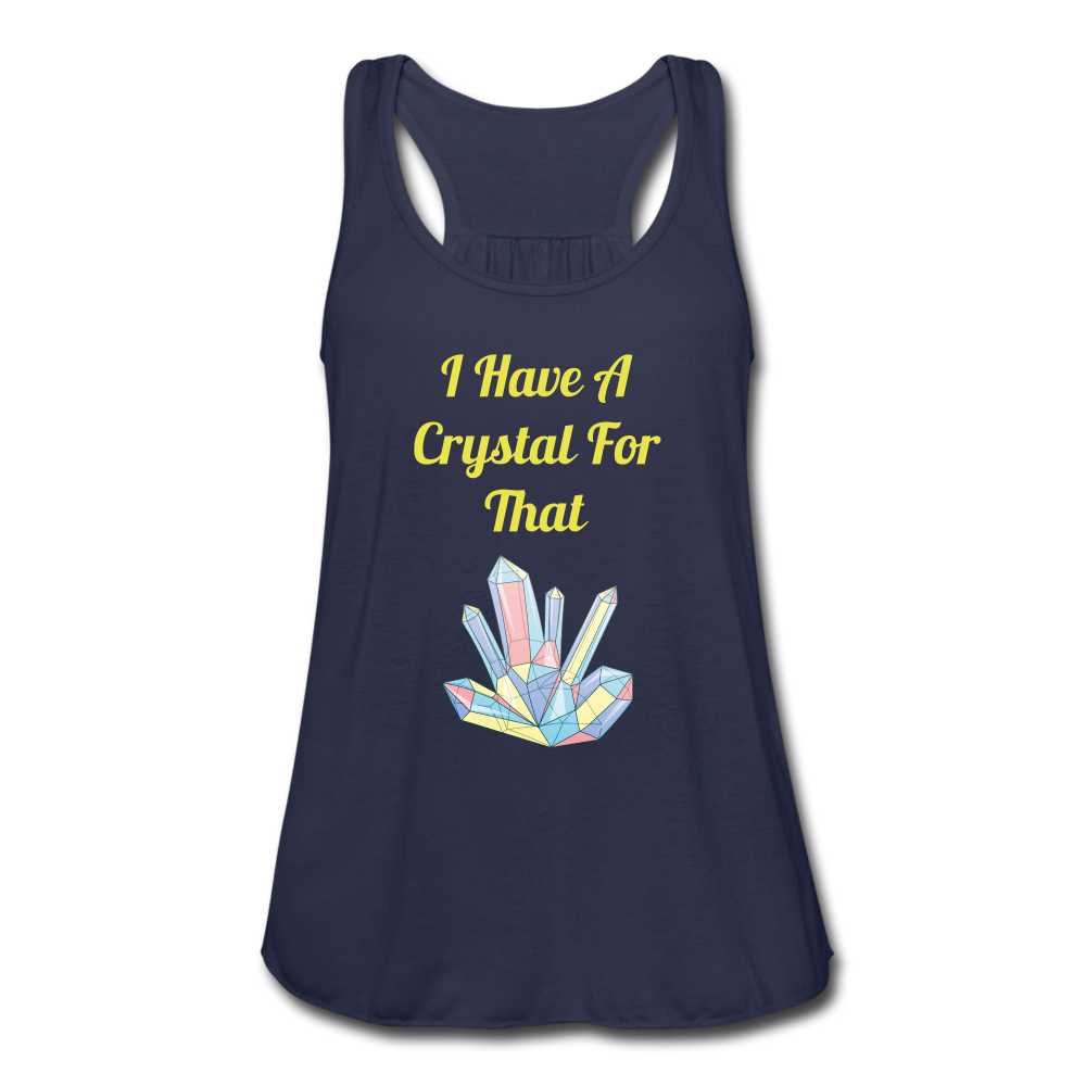 I Have A Crystal For That tank top - navy