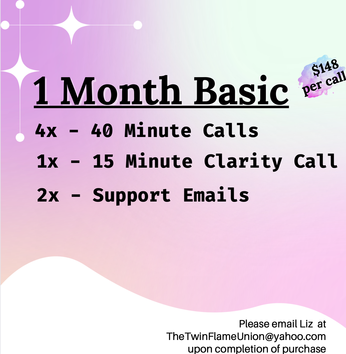 1 Month Basic Package