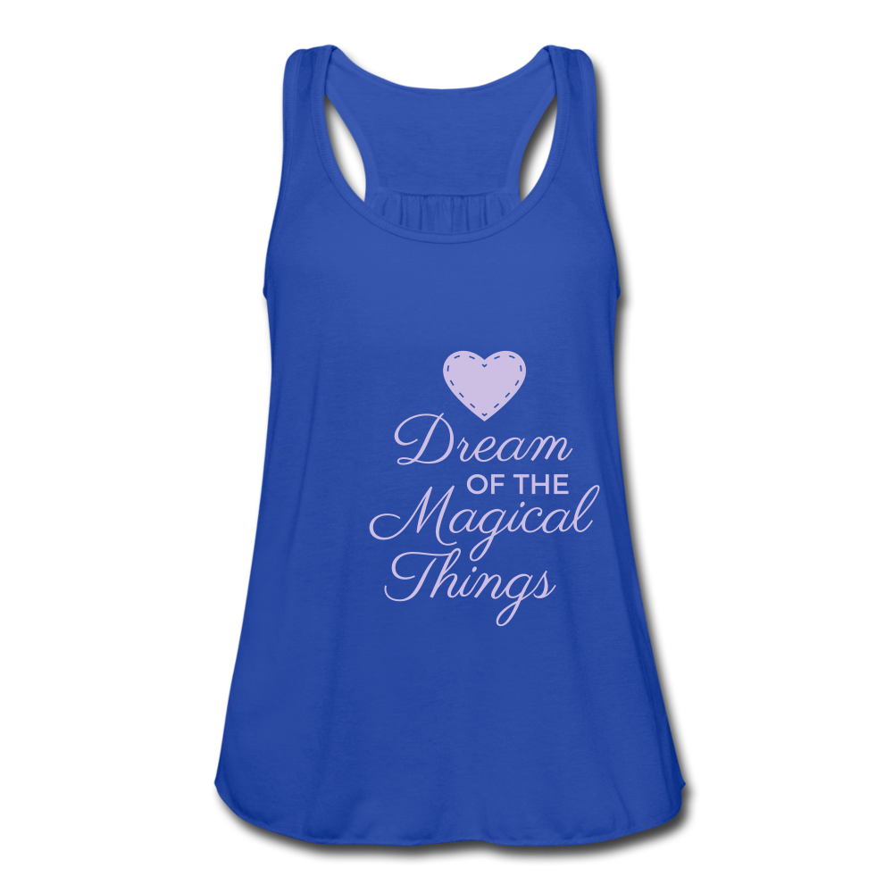 Dream Of The Magical Things tank top - royal blue