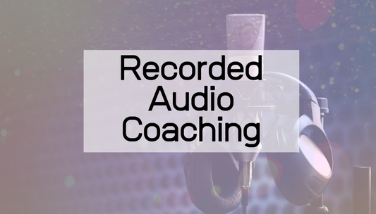 Recorded Audio Coaching *NEW*