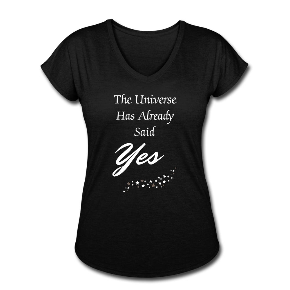 Universe Said Yes shirt - black