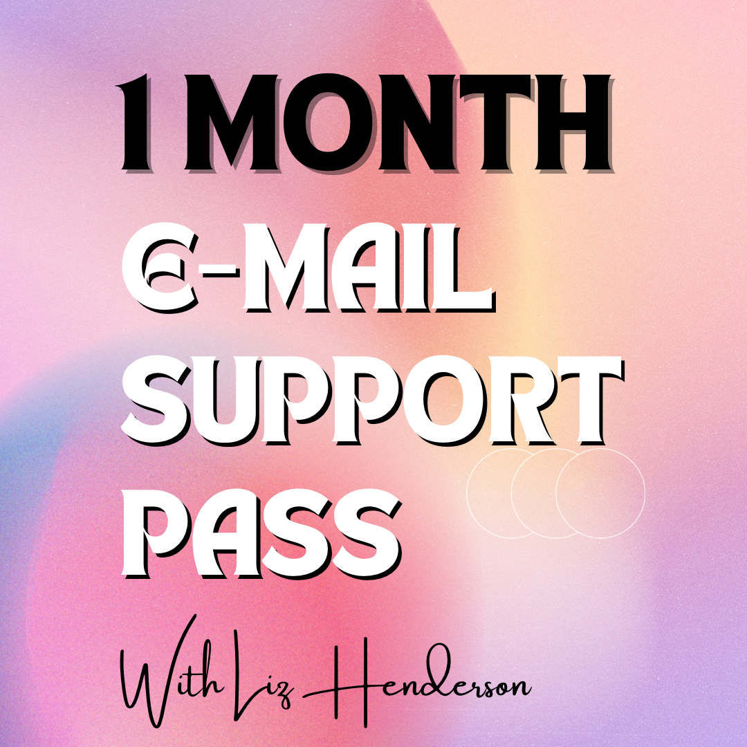 ONE MONTH e-Mail Support Pass