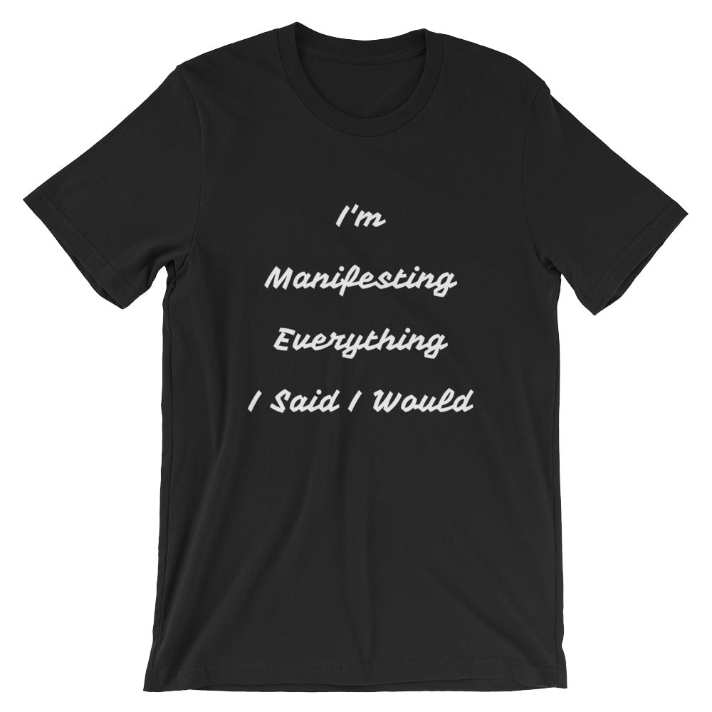 Manifest It All t-shirt